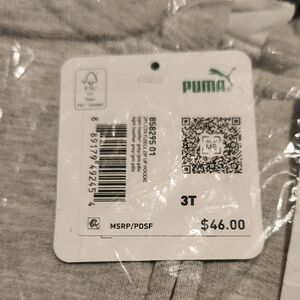 Puma Classic Gray Toddler Tee